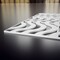 Ekena Millwork Small Parker Decorative Fretwork Wall Panels in Architectural Grade PVC, 11 3/8"W x 11 3/8"H x 3/8"T WALP12X12PKR - alternate 6